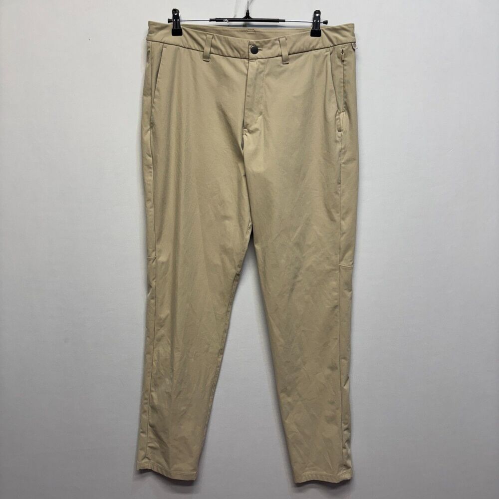 Lululemon Men Commission Slim Fit Pants 36x32 Warpstreme LM5AF3S C124 -24